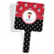 Girl's Pirate & Dots Hand Mirrors - Front/Main