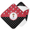 Girl's Pirate & Dots Hooded Baby Towel- Main