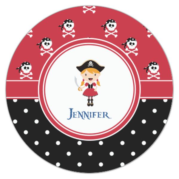 Girl's Pirate & Dots Icing Circle - XSmall - Single