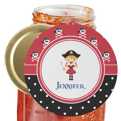 Girl's Pirate & Dots Jar Opener (Personalized)