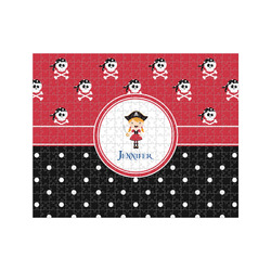 Girl's Pirate & Dots 500 pc Jigsaw Puzzle (Personalized)