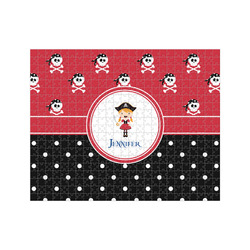 Girl's Pirate & Dots 500 pc Jigsaw Puzzle (Personalized)