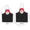 Girl's Pirate & Dots Kid's Aprons - Comparison