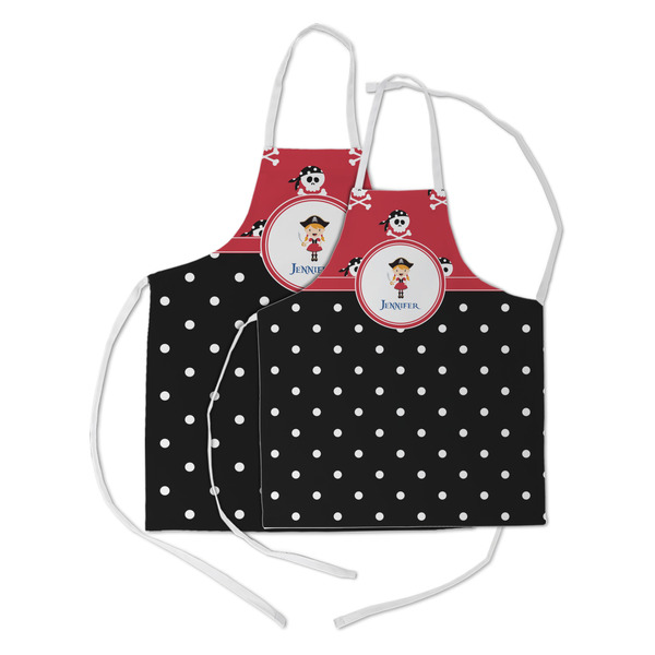 Girl's Pirate & Dots Kid's Aprons - Parent - Main