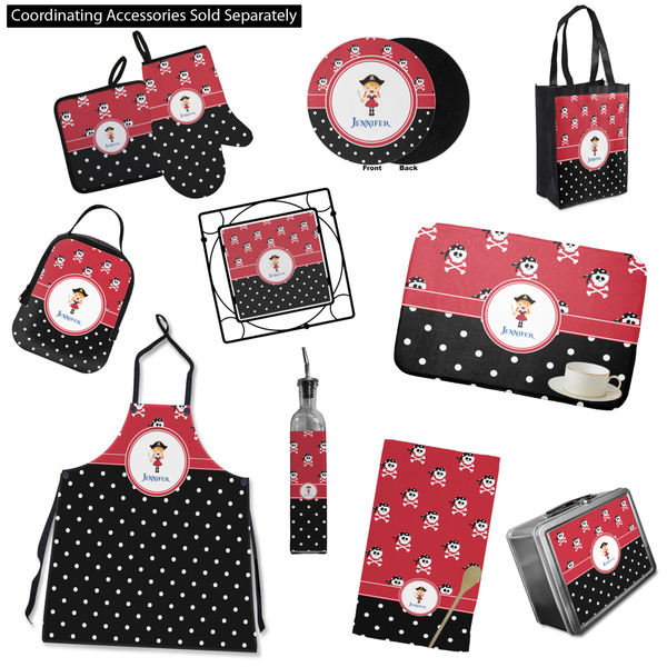 Girl's Pirate & Dots Kitchen Accessories & Decor