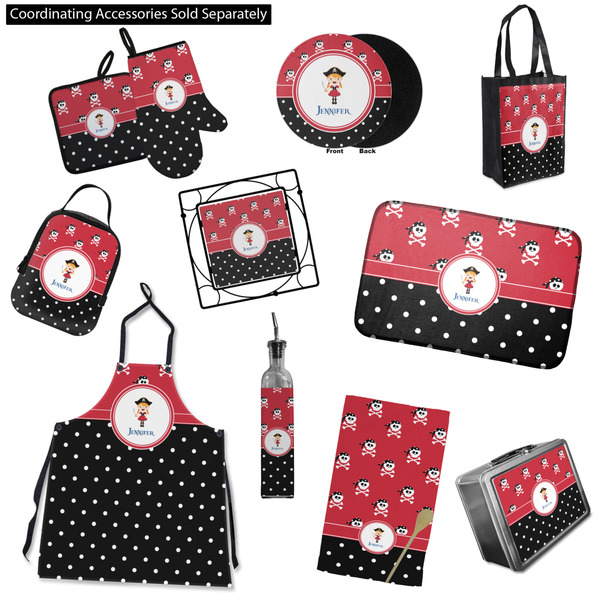 Girl's Pirate & Dots Kitchen Accessories & Decor