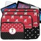 Girl's Pirate & Dots Laptop Case Sizes