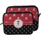 Girl's Pirate & Dots Laptop Sleeve (Size Comparison)