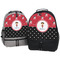 Girl's Pirate & Dots Large Backpacks - Both