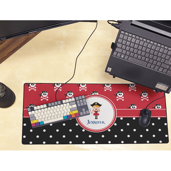Girl's Pirate & Dots Large Gaming Mats - LIFESTYLE