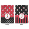 Girl's Pirate & Dots Large Laundry Bag - Front & Back View