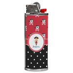 Girl's Pirate & Dots Case for BIC Lighters (Personalized)
