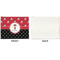 Girl's Pirate & Dots Linen Placemat - APPROVAL Single (single sided)