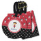 Girl's Pirate & Dots Luggage Tags - 3 Shapes Availabel