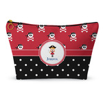 Girl's Pirate & Dots Makeup Bag (Personalized)