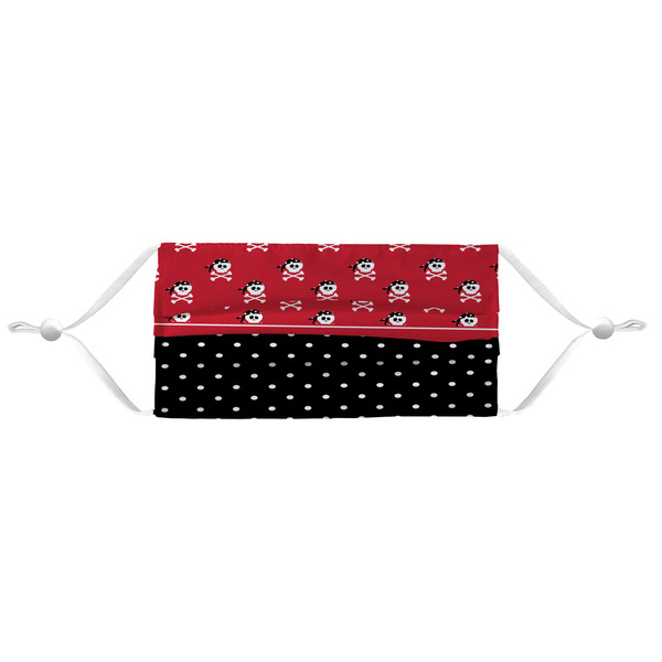 Girl's Pirate & Dots Mask - Pleated (new) APPROVAL