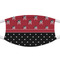 Girl's Pirate & Dots Cloth Face Mask (T-Shirt Fabric)