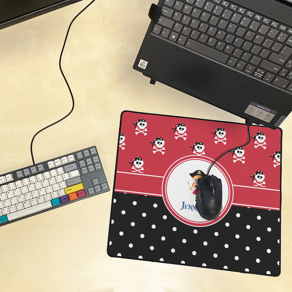 Girl's Pirate & Dots Medium Gaming Mats - LIFESTYLE