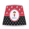 Girl's Pirate & Dots Poly Film Empire Lampshade - Front View
