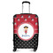 Girl's Pirate & Dots Suitcase - 24" Medium - Checked (Personalized)