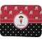 Girl's Pirate & Dots Memory Foam Bath Mat - 48"x36" (Personalized)