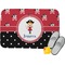 Girl's Pirate & Dots Memory Foam Bath Mat - 34"x21" (Personalized)