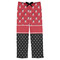 Girl's Pirate & Dots Mens Pajama Pants - XS