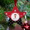 Girl's Pirate & Dots Metal Star Ornament - Lifestyle