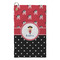 Girl's Pirate & Dots Microfiber Golf Towels - Small - FRONT