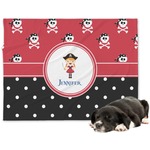 Girl's Pirate & Dots Dog Blanket (Personalized)