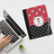 Girl's Pirate & Dots Notebook Padfolio - LIFESTYLE (large)