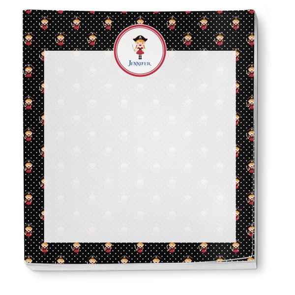 Girl's Pirate & Dots Notepad - Apvl
