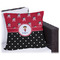 Girl's Pirate & Dots Outdoor Pillow (Personalized)