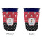 Girl's Pirate & Dots Party Cup Sleeves - without bottom - Approval