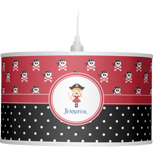 Girl's Pirate & Dots Pendant Lamp Shade