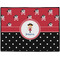 Girl's Pirate & Dots Door Mat (Personalized)