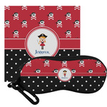 Girl's Pirate & Dots Eyeglass Case & Cloth (Personalized)