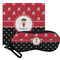 Girl's Pirate & Dots Personalized Eyeglass Case & Cloth