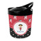 Girl's Pirate & Dots Personalized Plastic Ice Bucket