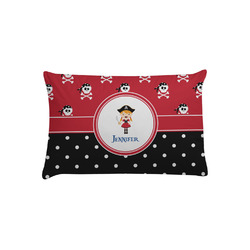 Girl's Pirate & Dots Pillow Case - Toddler (Personalized)