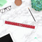 Girl's Pirate & Dots Plastic Ruler - 12" - LIFESTYLE