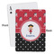 Girl's Pirate & Dots Playing Cards - Approval