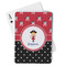 Girl's Pirate & Dots Playing Cards (Personalized)