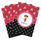 Girl's Pirate & Dots Playing Cards - Hand Back View