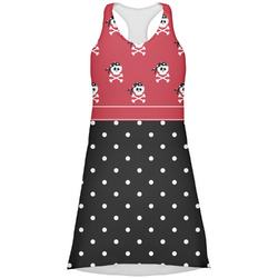 Girl's Pirate & Dots Racerback Dress (Personalized)