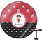 Girl's Pirate & Dots Round Table Top
