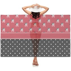 Girl's Pirate & Dots Sheer Sarong