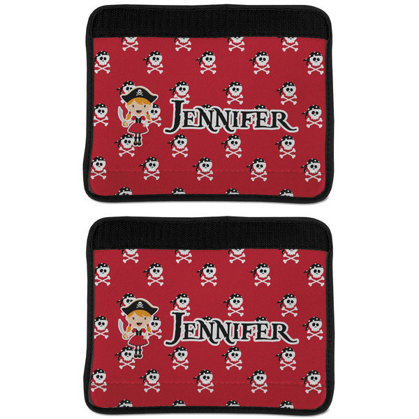 Girl's Pirate & Dots Seat Belt Cover (APPROVAL Update)