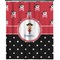 Girl's Pirate & Dots Shower Curtain 70x90
