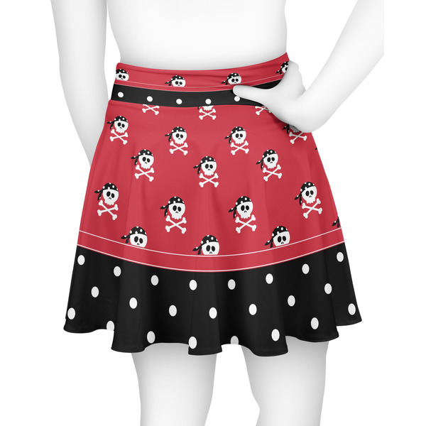 Girl's Pirate & Dots Skater Skirt - Back
